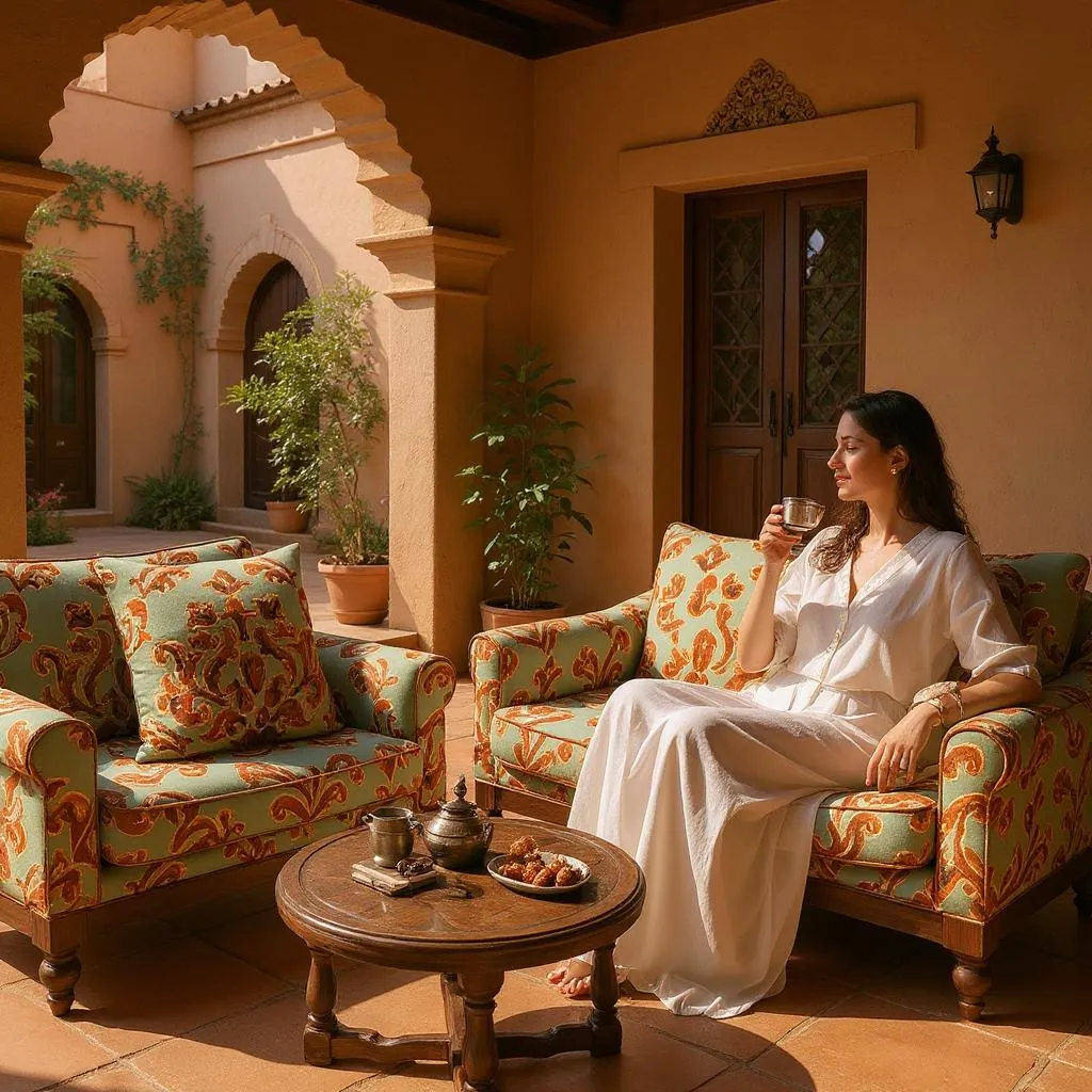 Grey & Orange Embroidered Paisley Silk Cushion, Reversible, 40x40cm